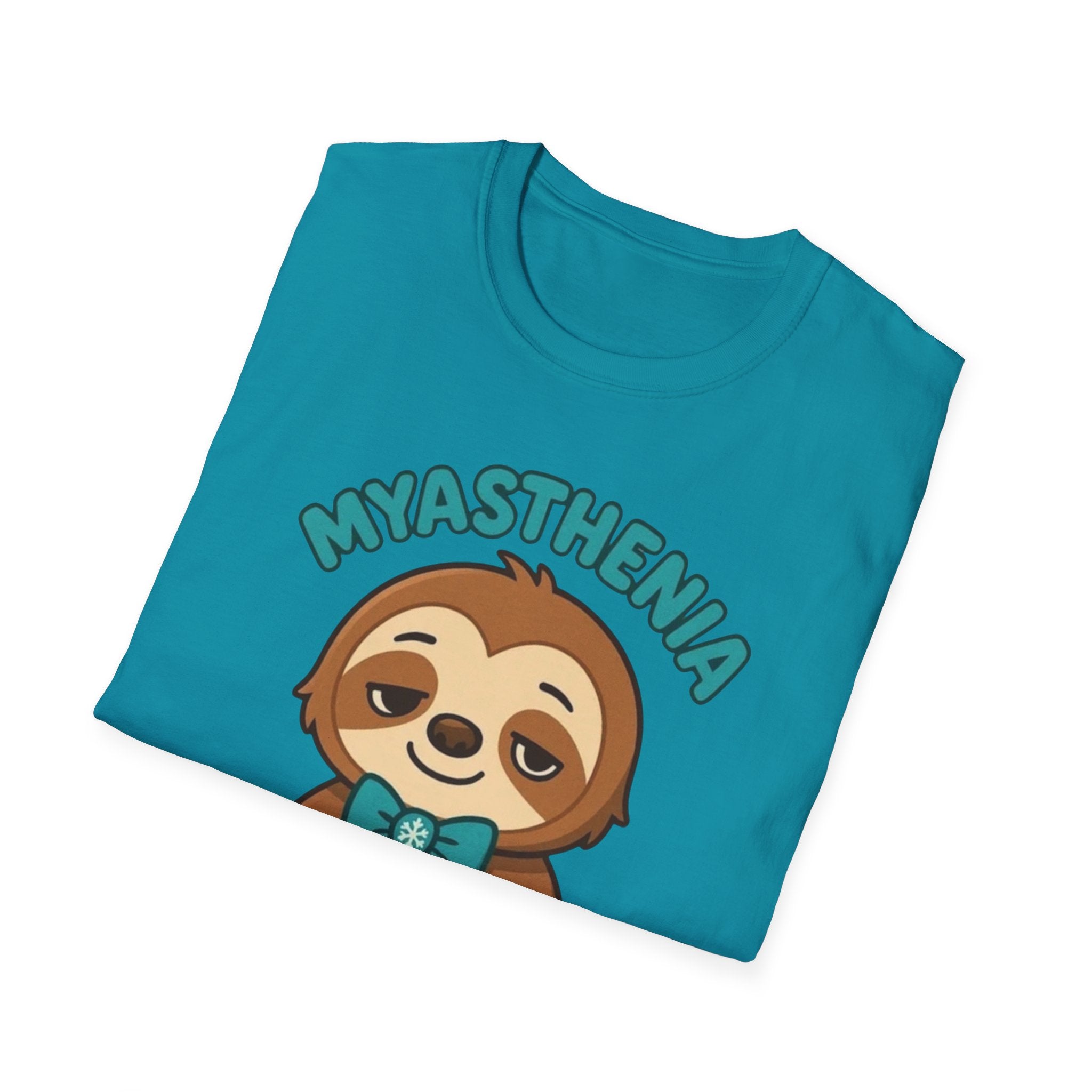 Myasthenia Warrior Sloth T-Shirt
