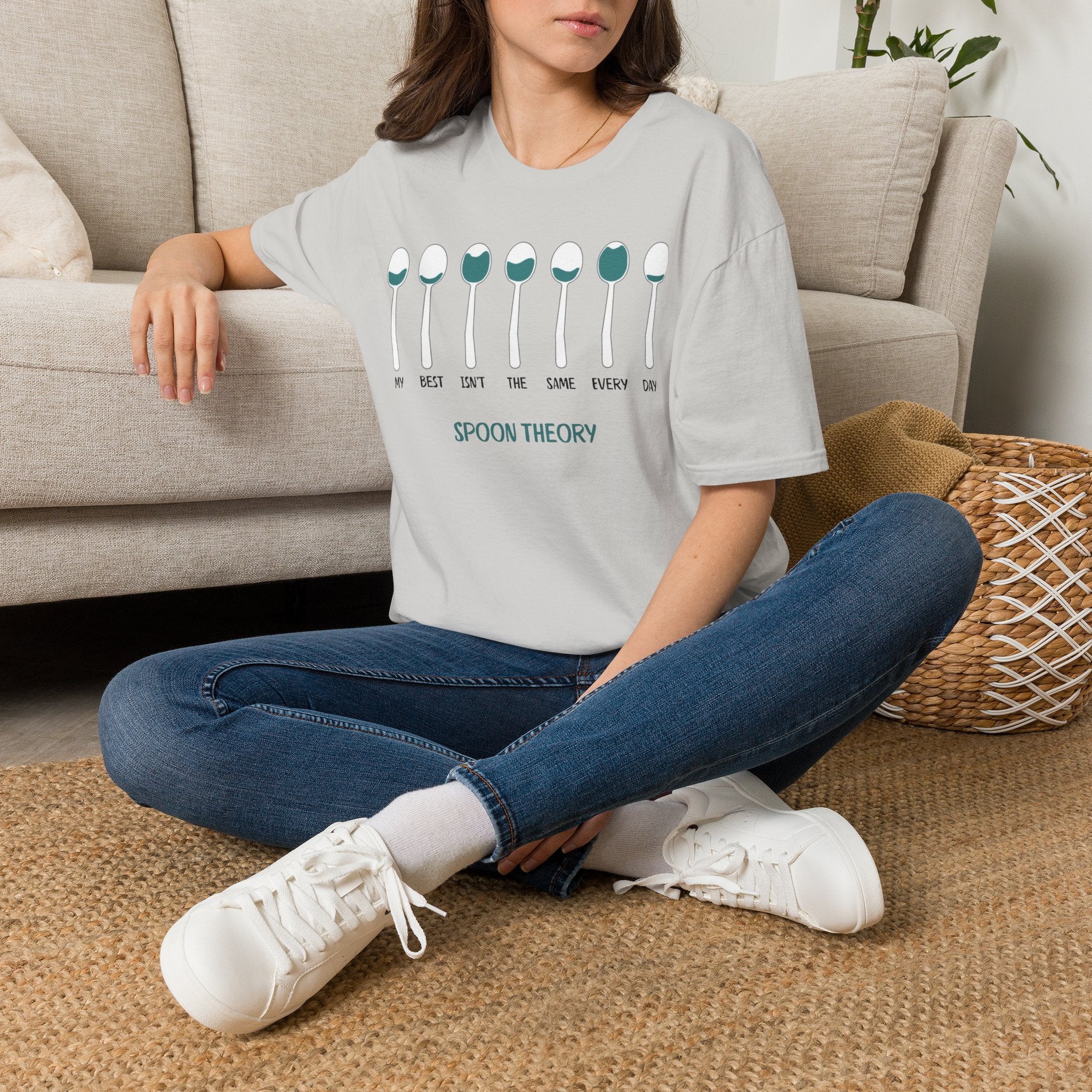 Spoon Theory T-Shirt – "My Best Isn't the Same Every Day" Chronic Illness Awareness Tee