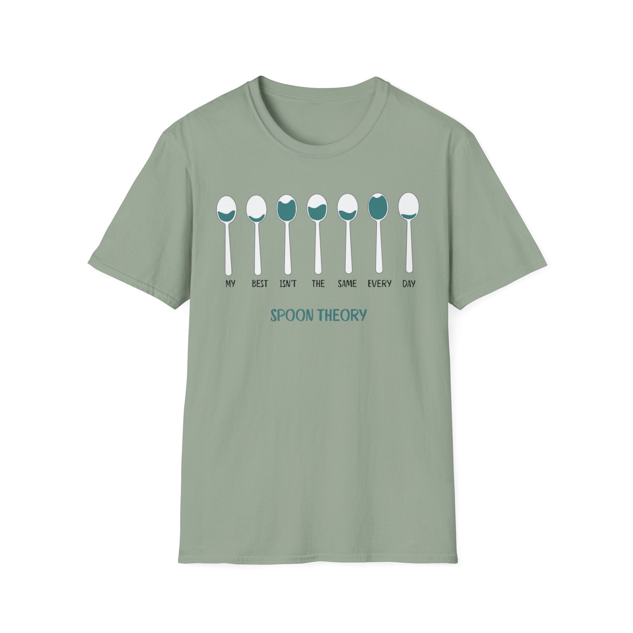Spoon Theory T-Shirt – "My Best Isn't the Same Every Day" Chronic Illness Awareness Tee