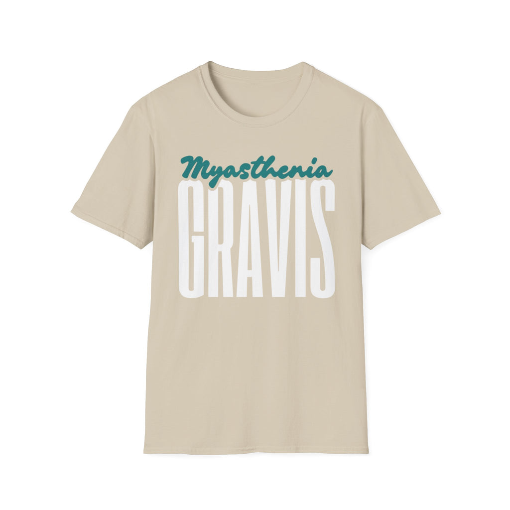 Myasthenia Gravis Minimalist Logo T-Shirt