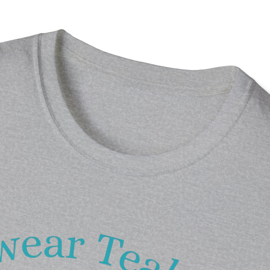 Myasthenia Gravis Awareness Ribbon T-Shirt — "I Wear Teal for My Mom"