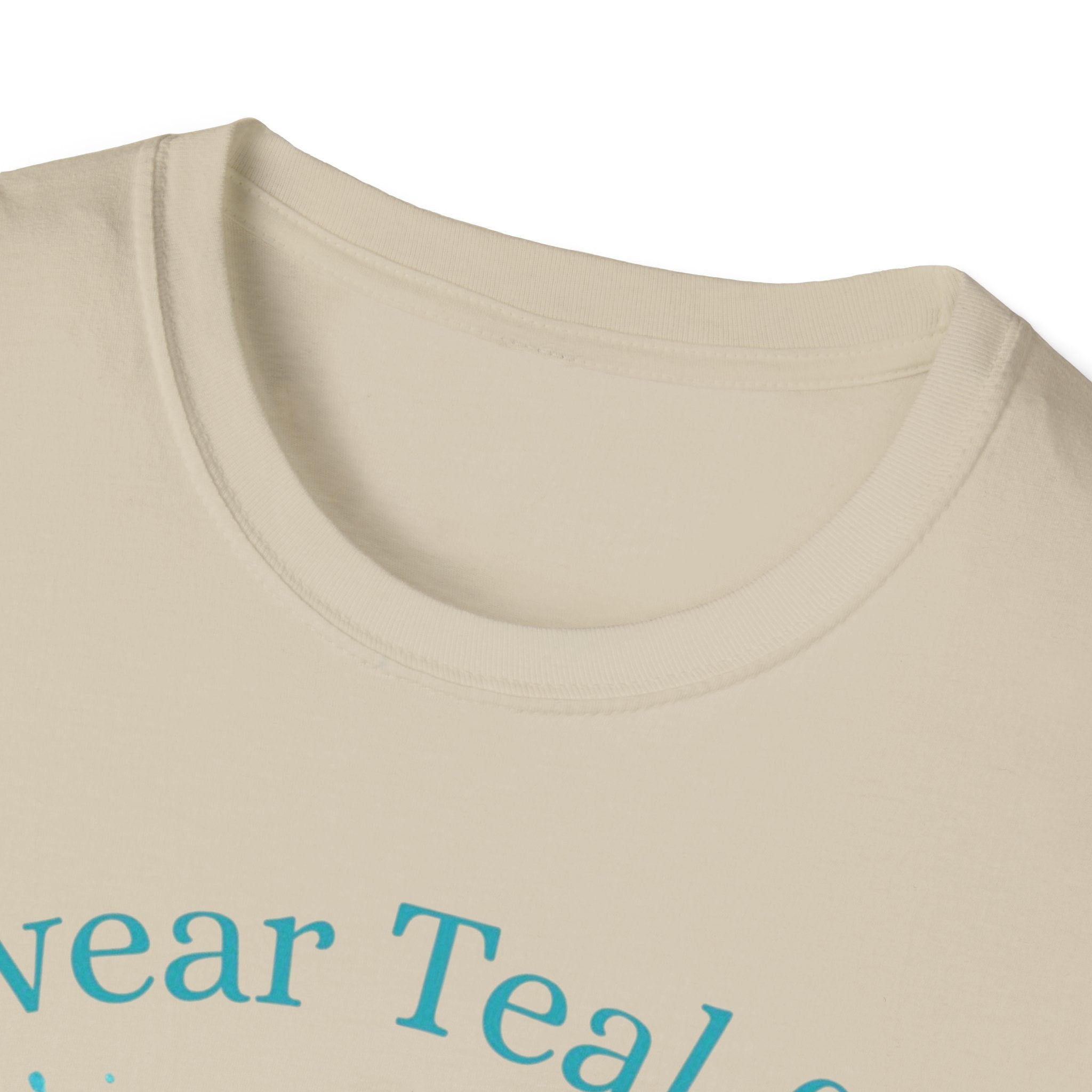 Myasthenia Gravis Awareness Ribbon T-Shirt — "I Wear Teal for My Boyfriend" Support Tee