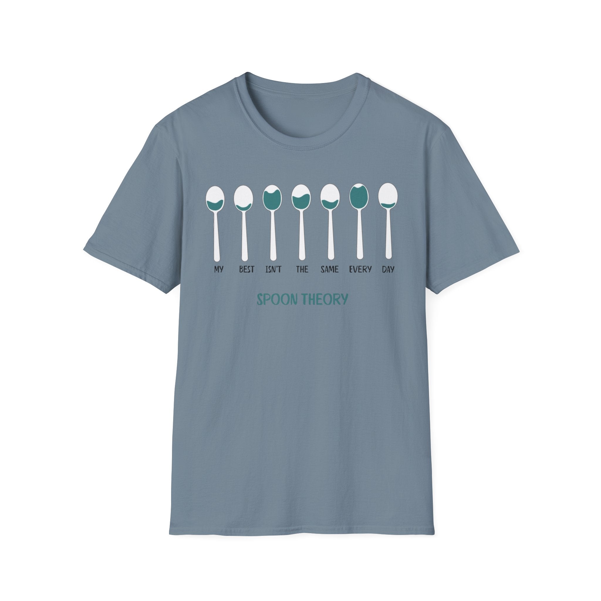Spoon Theory T-Shirt – "My Best Isn't the Same Every Day" Chronic Illness Awareness Tee