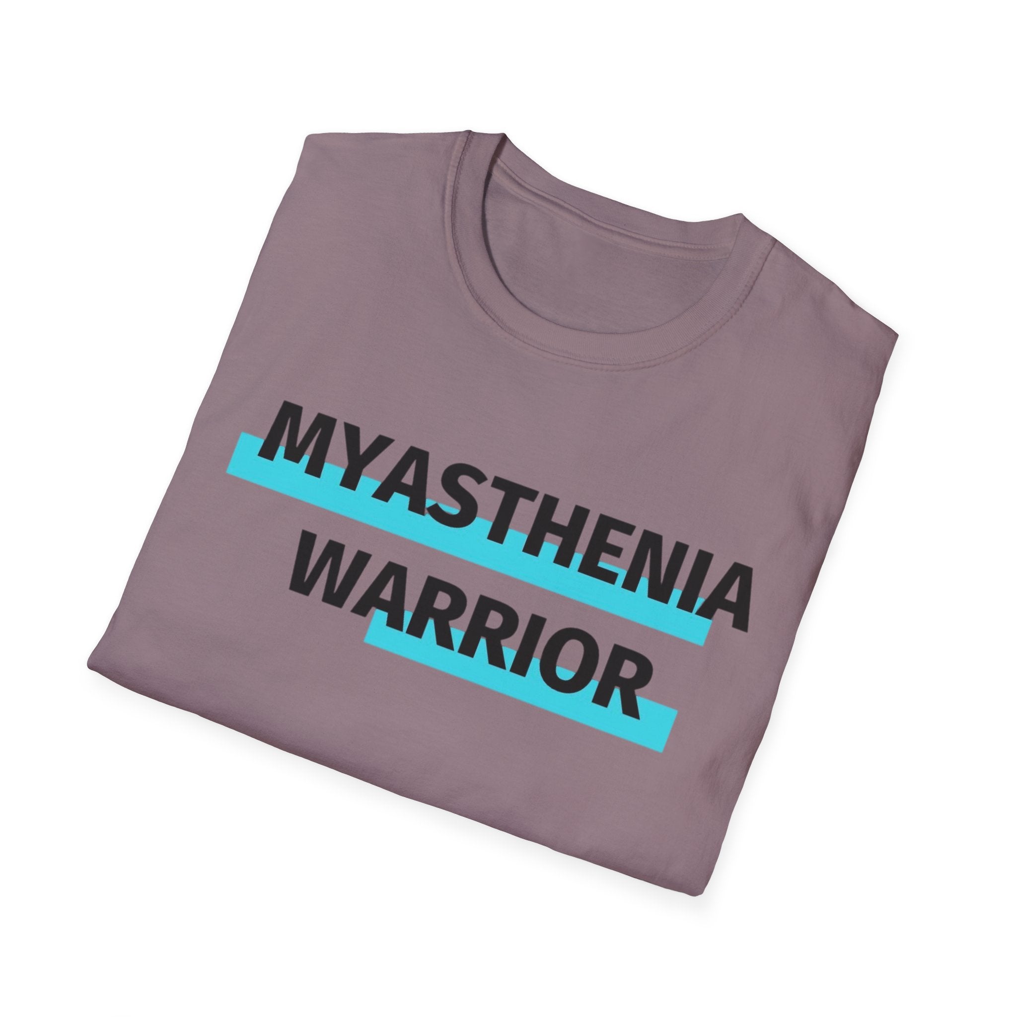 Myasthenia Warrior T-Shirt — Neuromuscular Awareness Tee