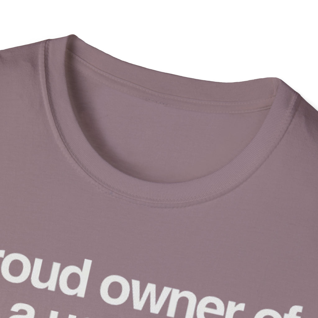 "Proud owner of a useless Immune System" Slogan Tee