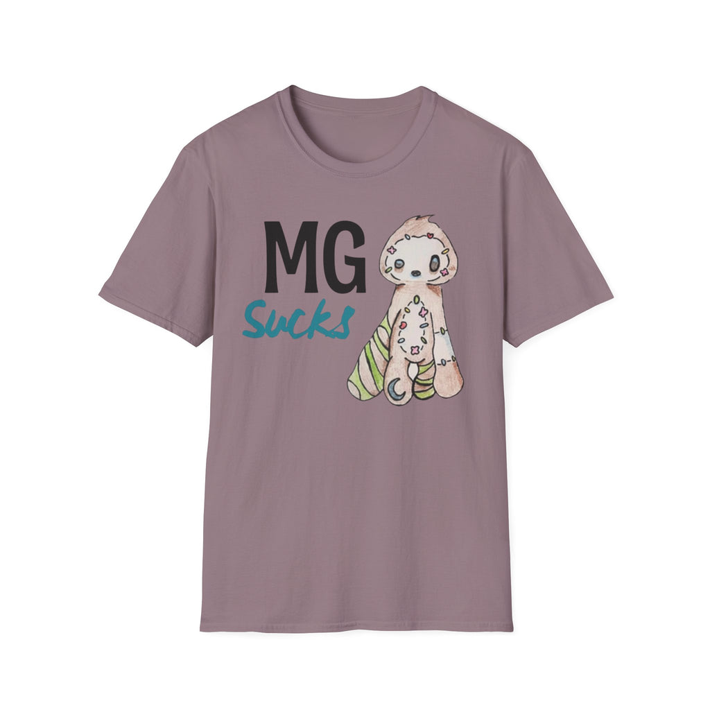 MG Sucks Sloth T-Shirt — Chronic Illness Awareness Tee