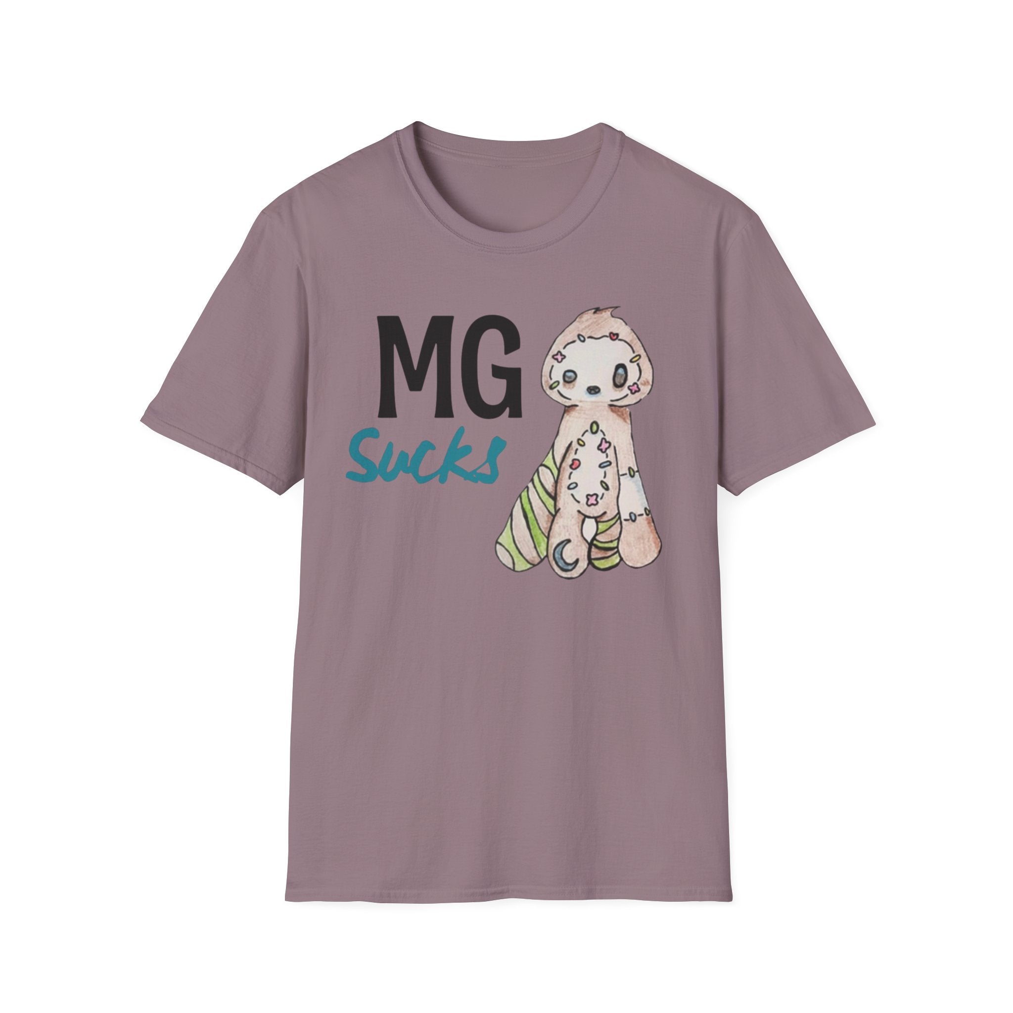 MG Sucks Sloth T-Shirt — Chronic Illness Awareness Tee