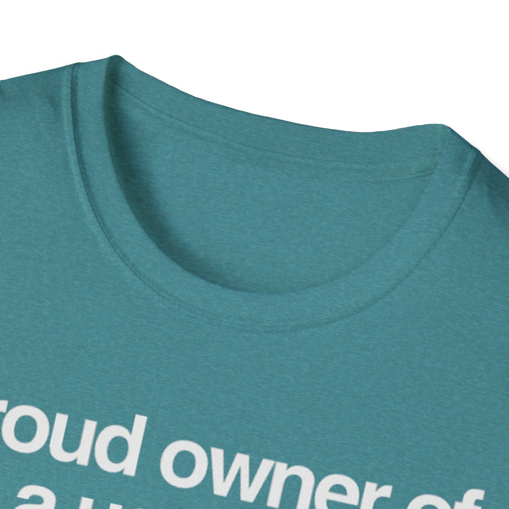 "Proud owner of a useless Immune System" Slogan Tee
