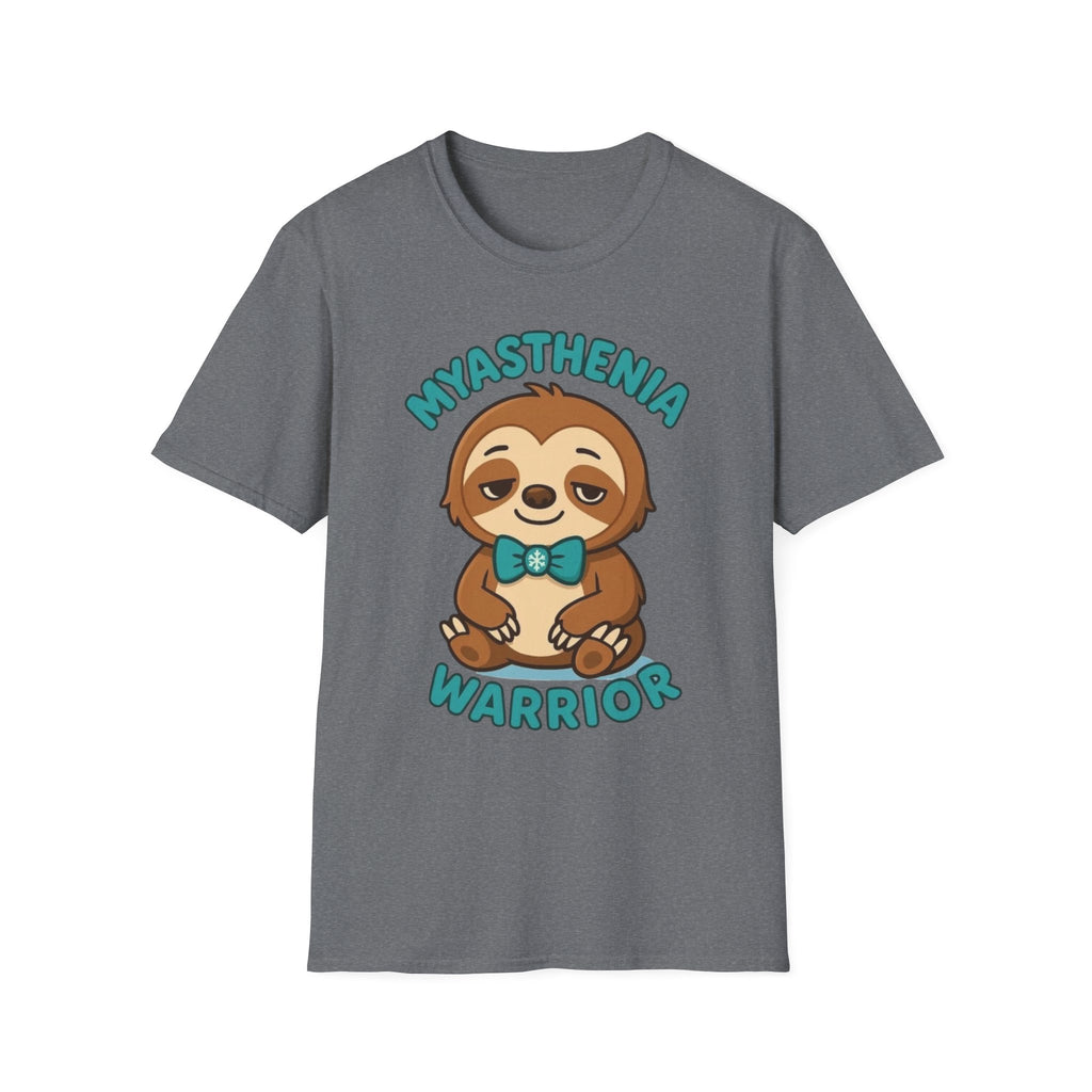 Myasthenia Warrior Sloth T-Shirt