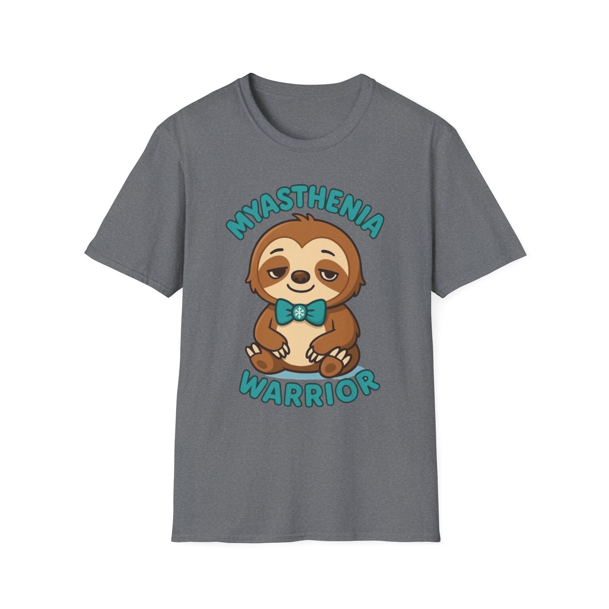 Myasthenia Warrior Sloth T-Shirt
