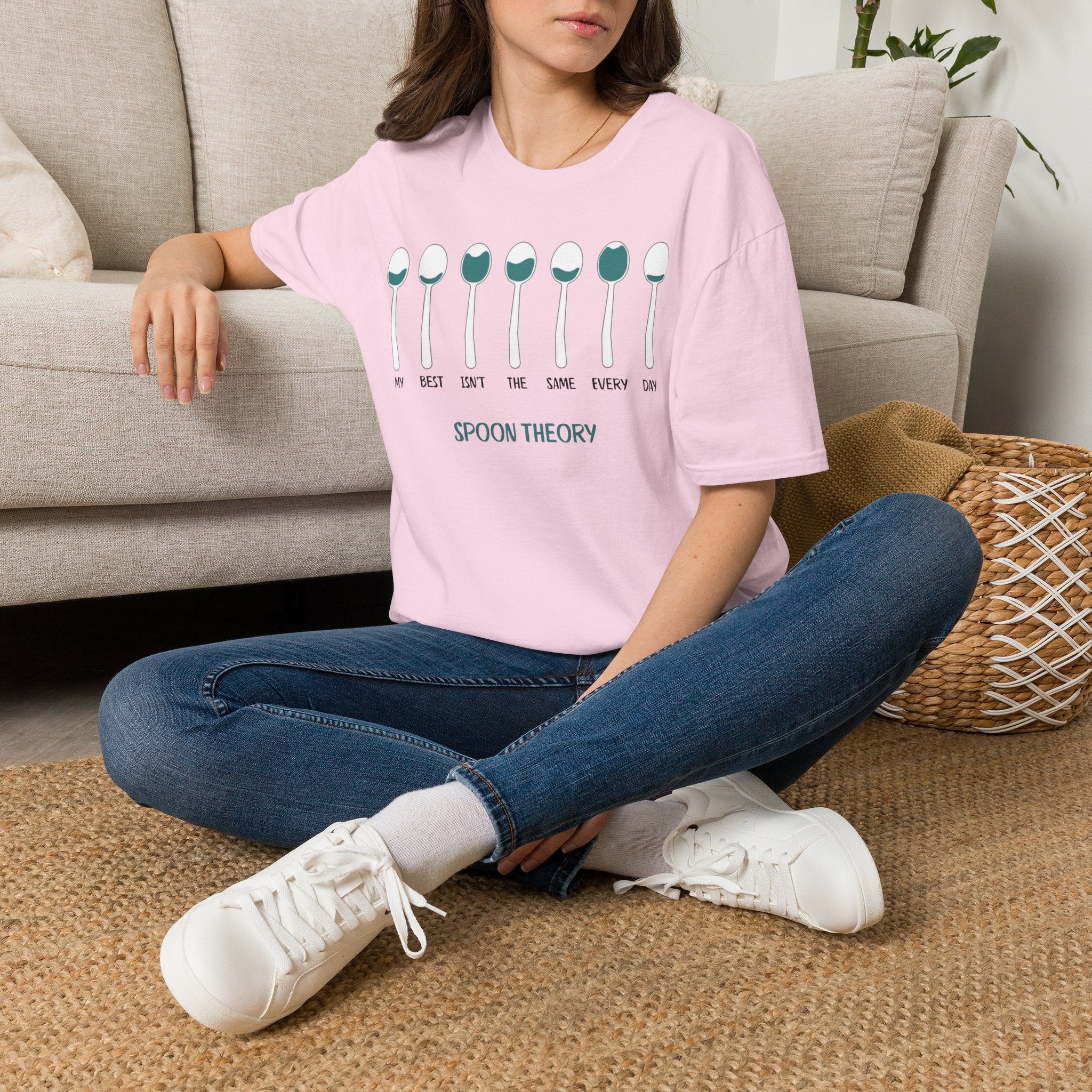 Spoon Theory T-Shirt – "My Best Isn't the Same Every Day" Chronic Illness Awareness Tee