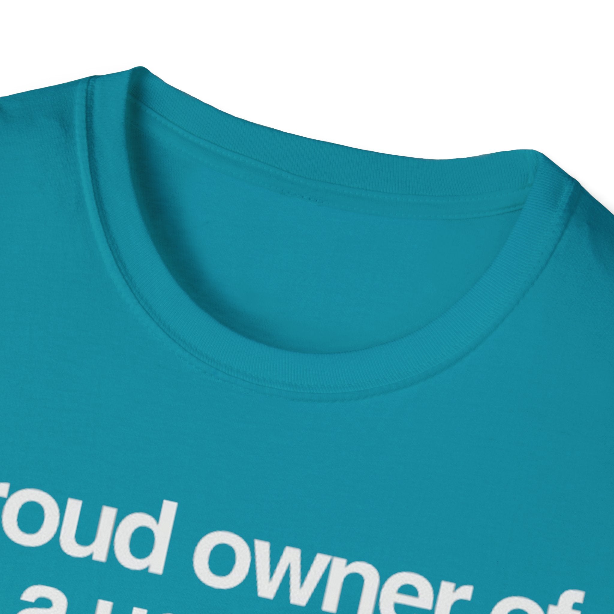 "Proud owner of a useless Immune System" Slogan Tee