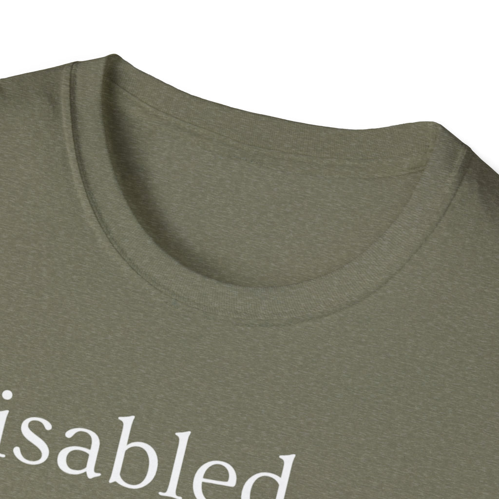 Disabled Definition T-Shirt — Disability Pride Awareness Tee