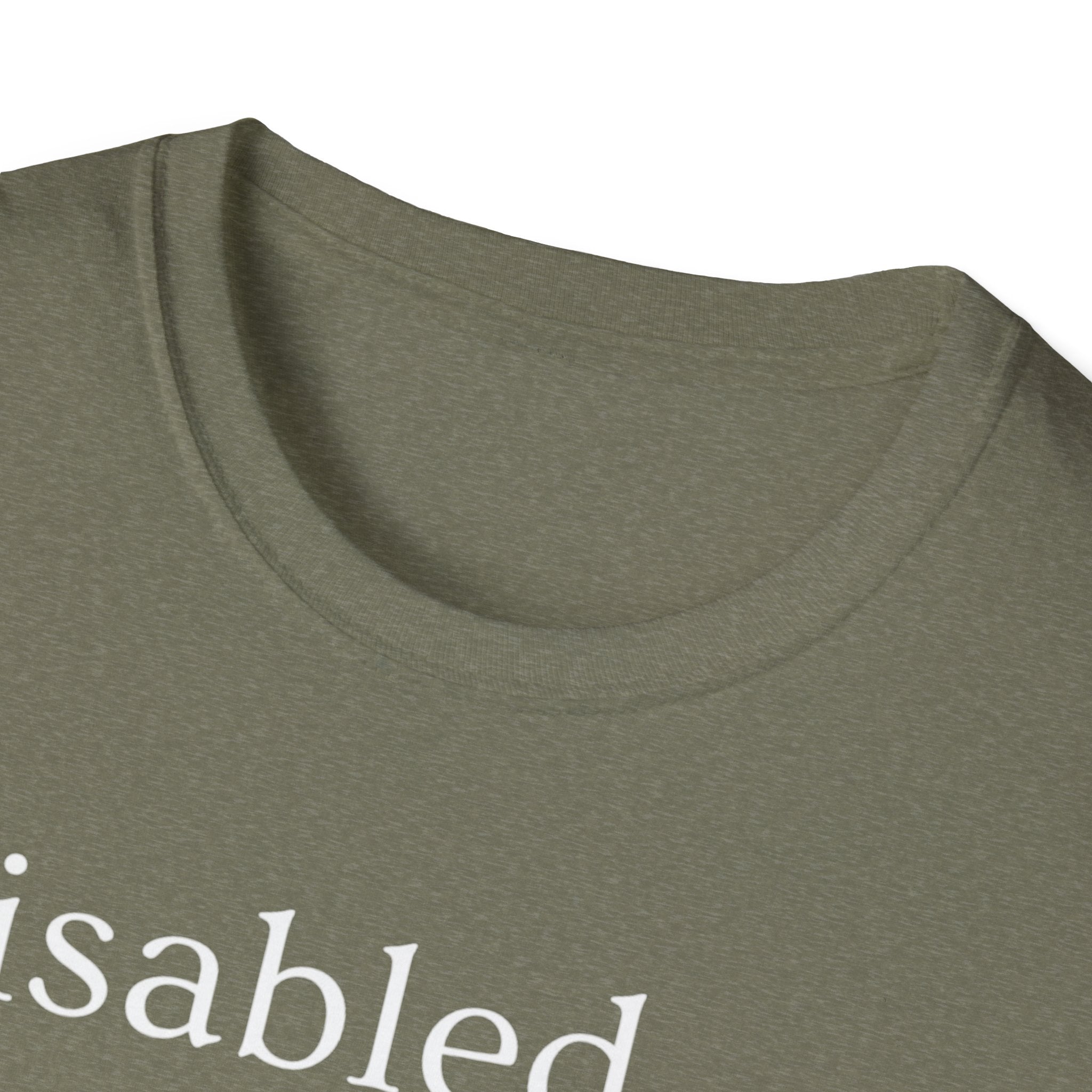 Disabled Definition T-Shirt — Disability Pride Awareness Tee