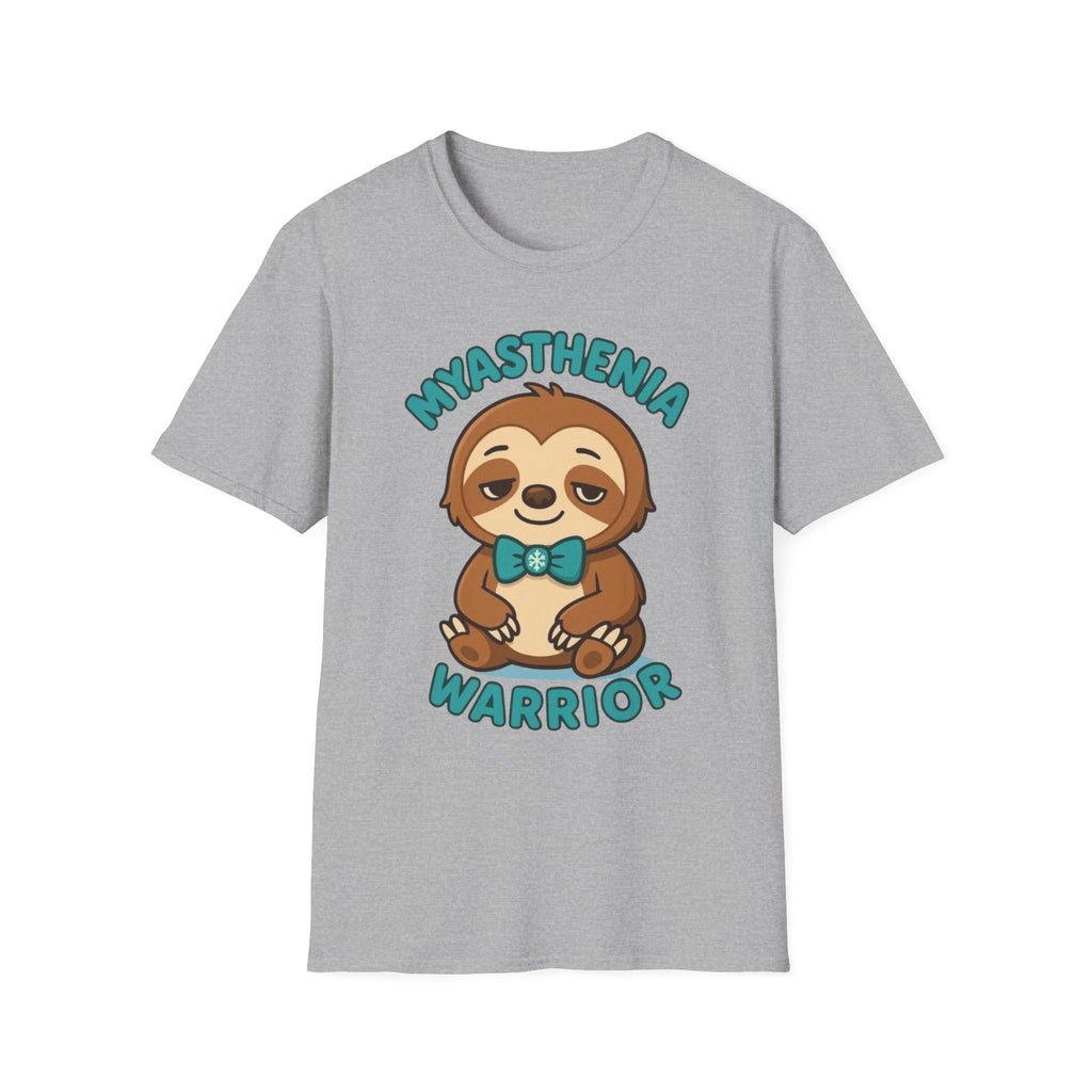 Myasthenia Warrior Sloth T-Shirt