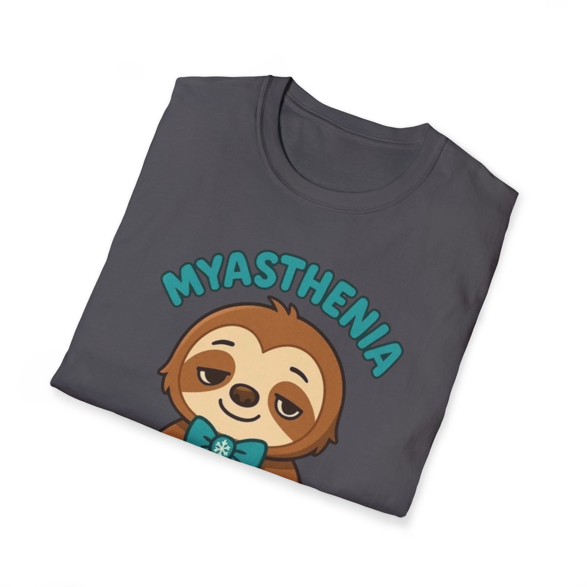 Myasthenia Warrior Sloth T-Shirt
