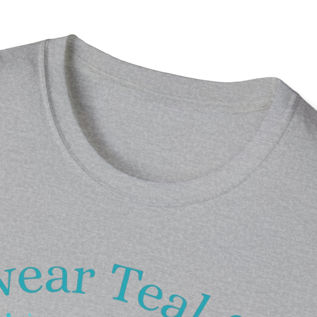 Myasthenia Gravis Awareness T-Shirt — "I Wear Teal For My Grandpa"