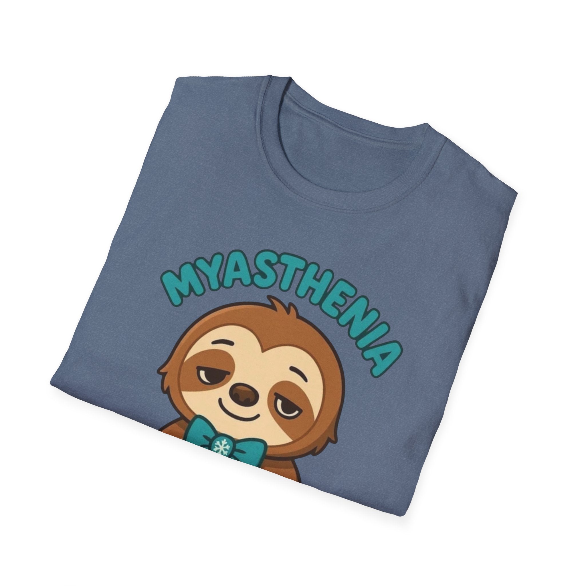 Myasthenia Warrior Sloth T-Shirt
