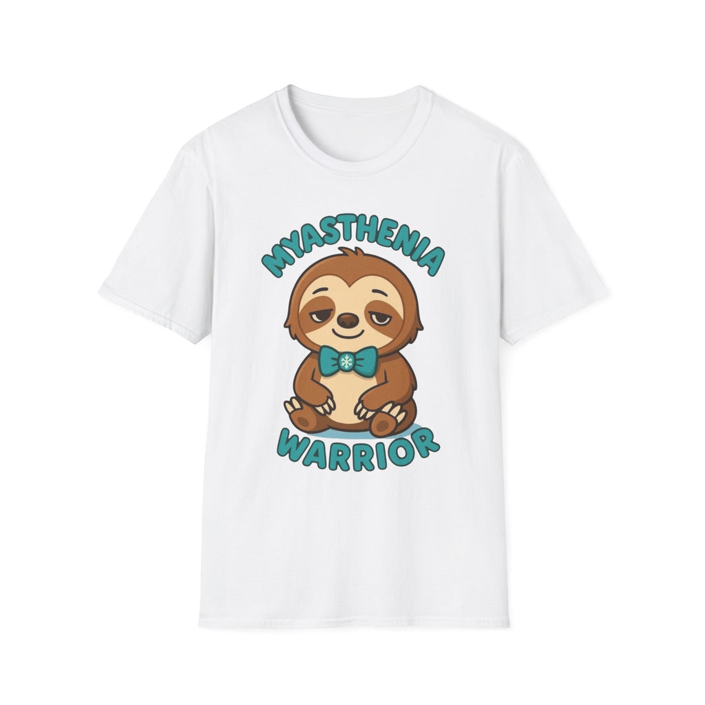 Myasthenia Warrior Sloth T-Shirt