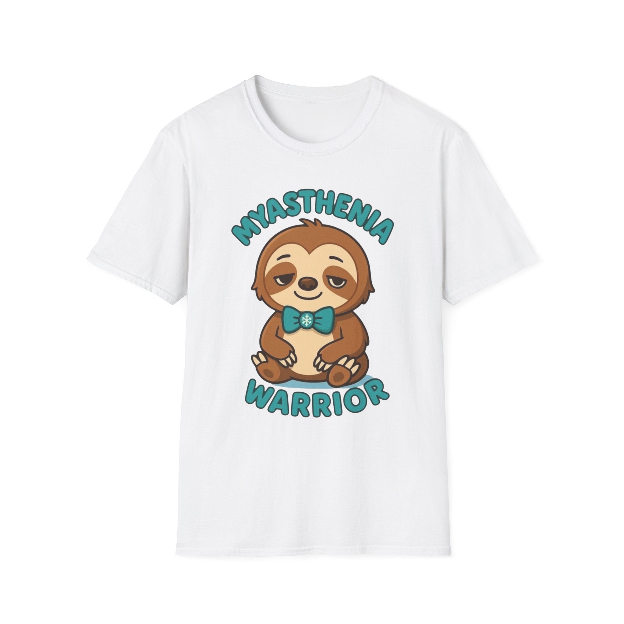 Myasthenia Warrior Sloth T-Shirt