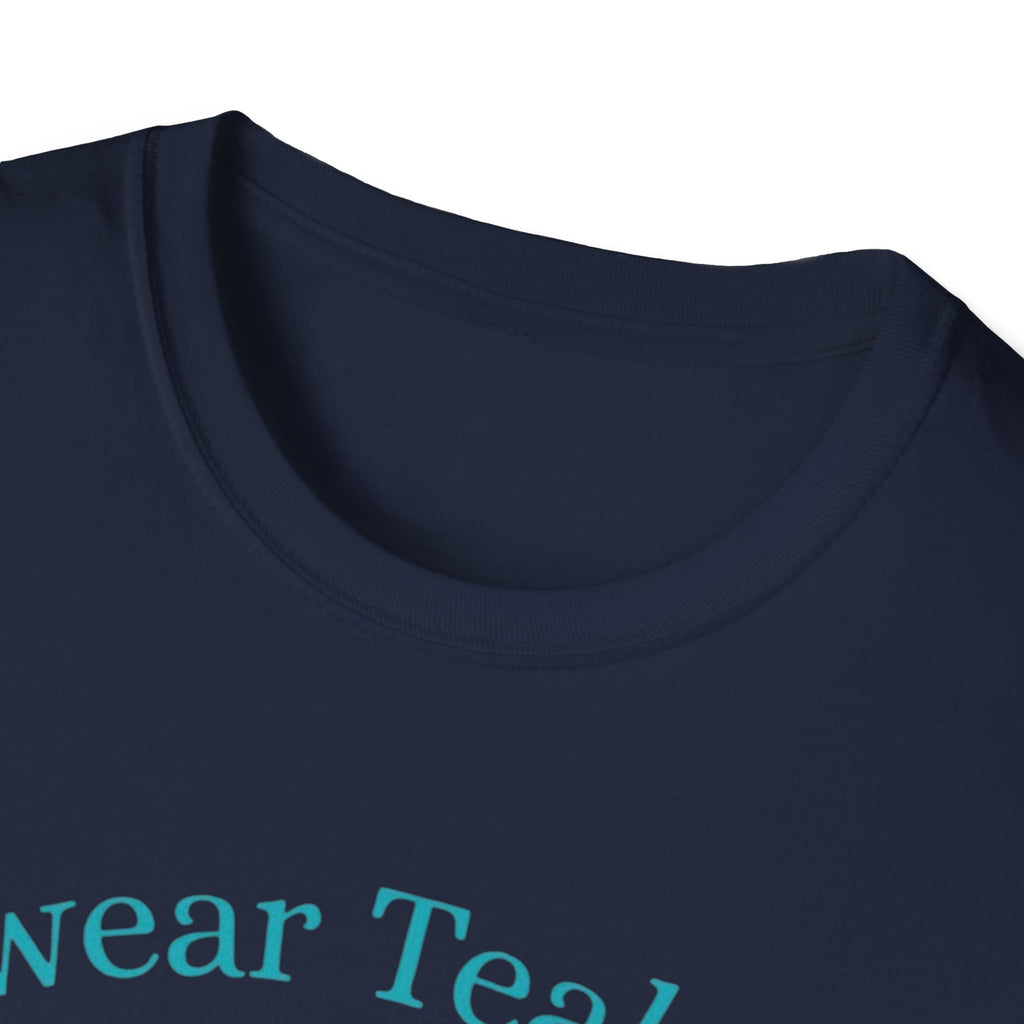 Myasthenia Gravis Awareness Ribbon T-Shirt — "I Wear Teal for My Mom"