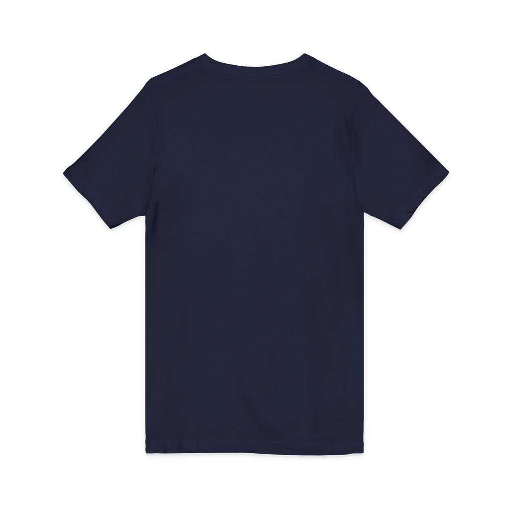 Teal Awareness Ribbon V-Neck Tee — "Together We Fight" Support Shirt