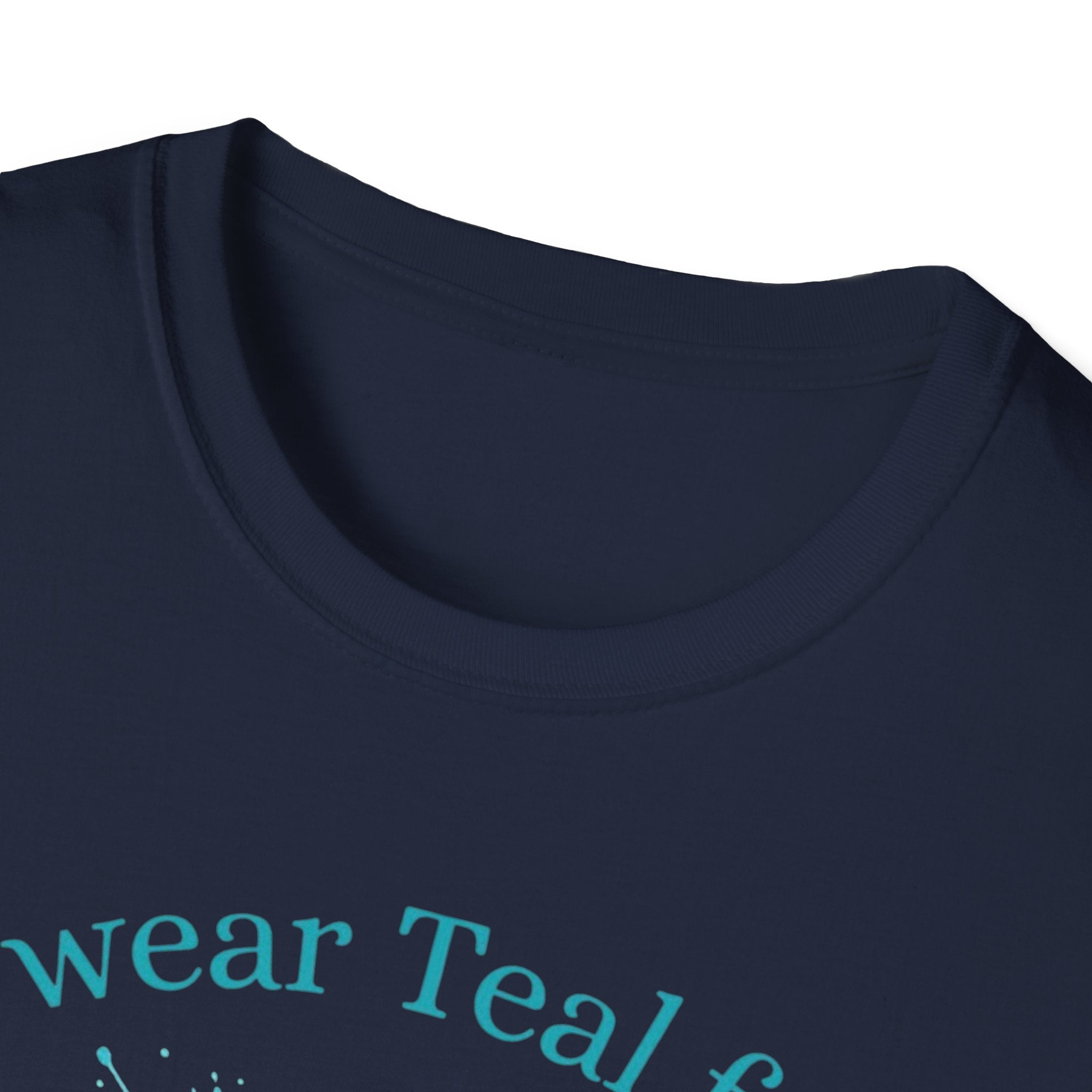 Myasthenia Gravis Awareness T-Shirt — "I Wear Teal for Myasthenia Gravis"