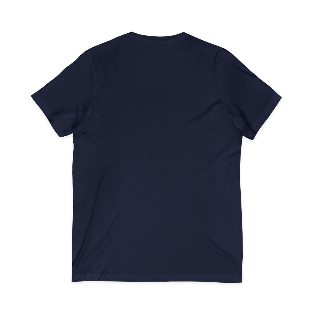 Teal Awareness Ribbon V-Neck Tee — "Together We Fight" Support Shirt