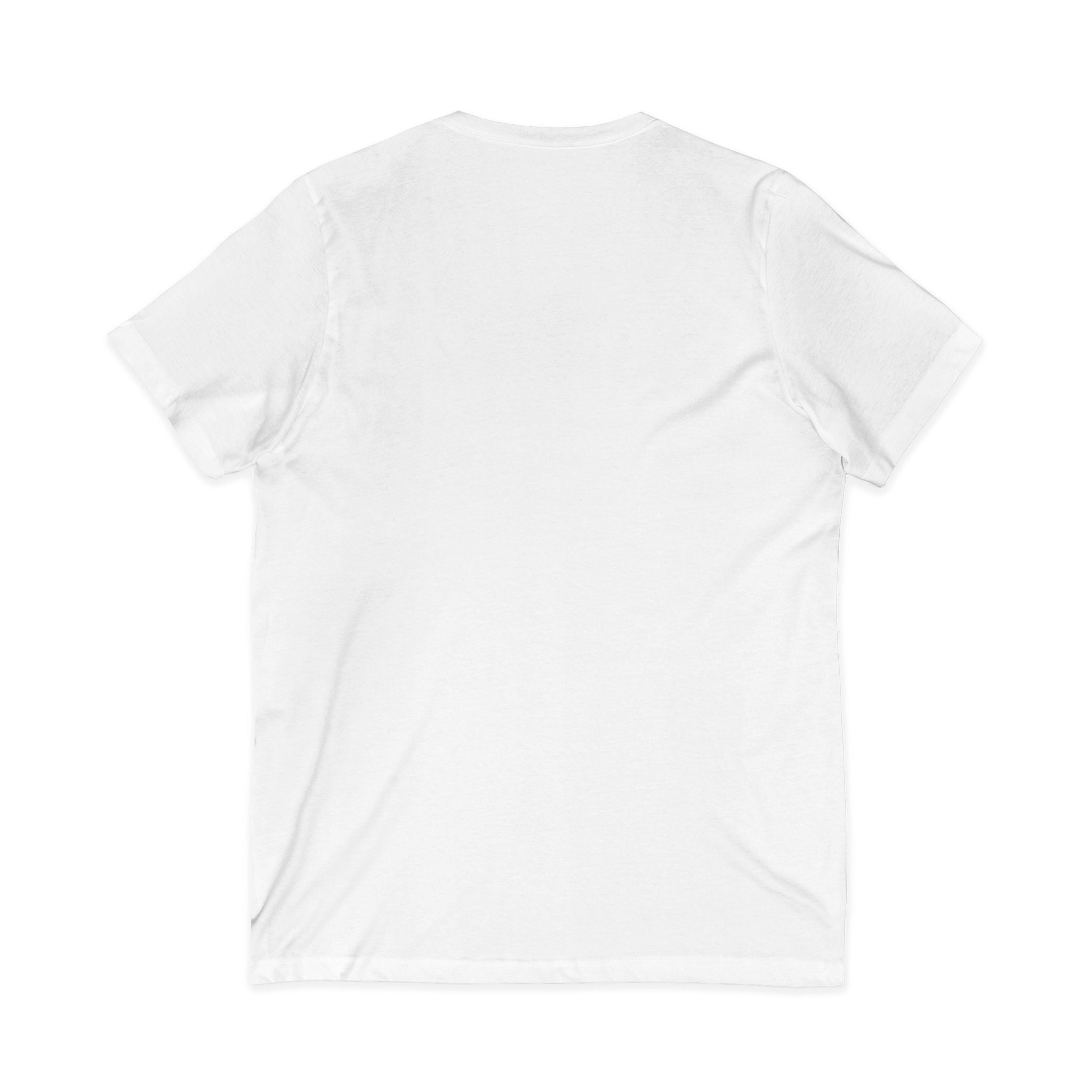 Rare Zebra Awareness V-Neck Tee — "I Am Rare" Teal Ribbon Shirt
