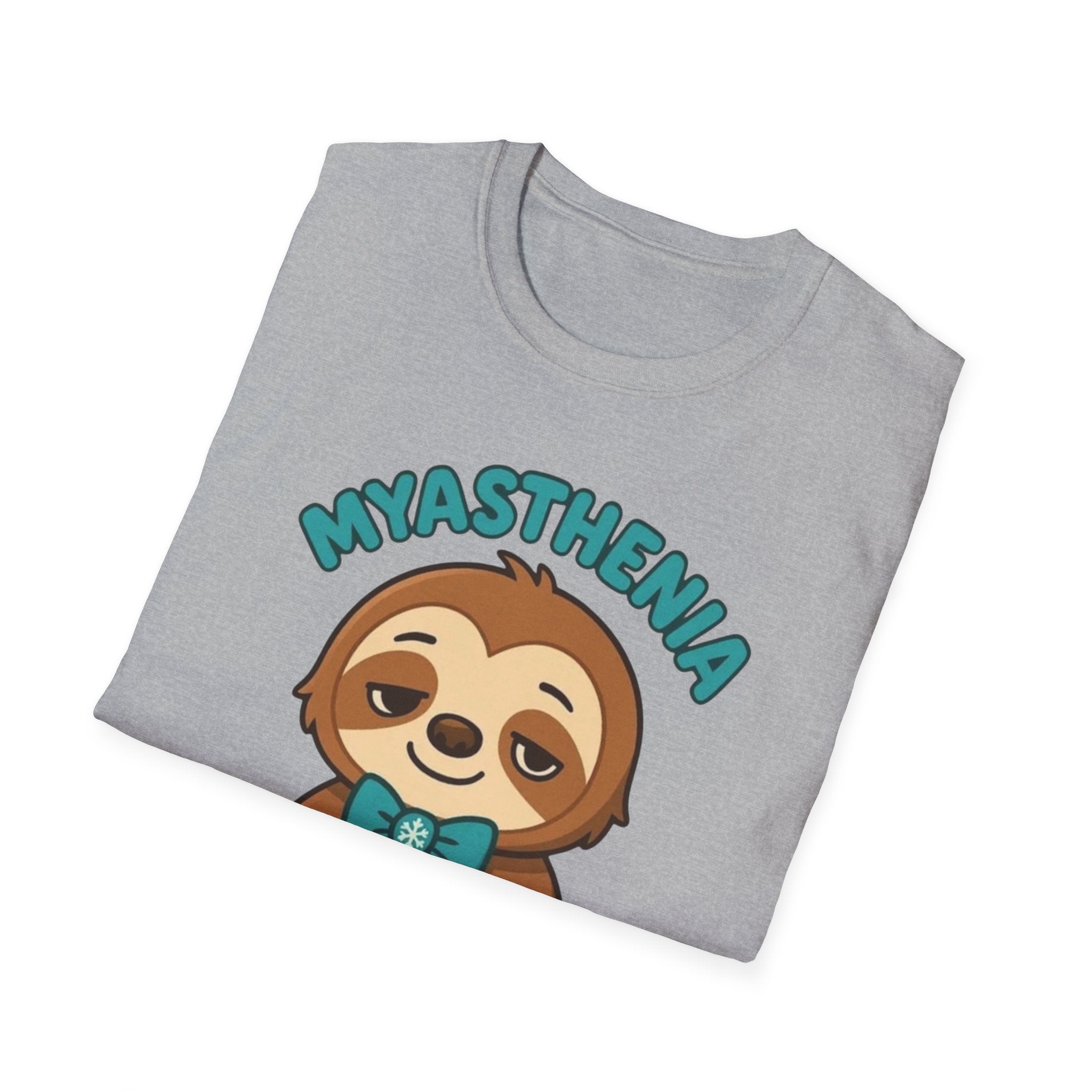Myasthenia Warrior Sloth T-Shirt